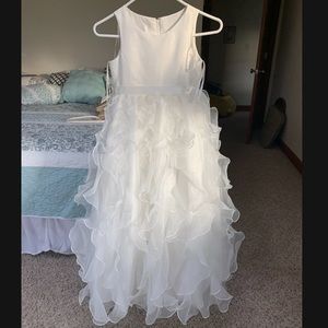 David’s Bridal Flower Girl First Communion Dress